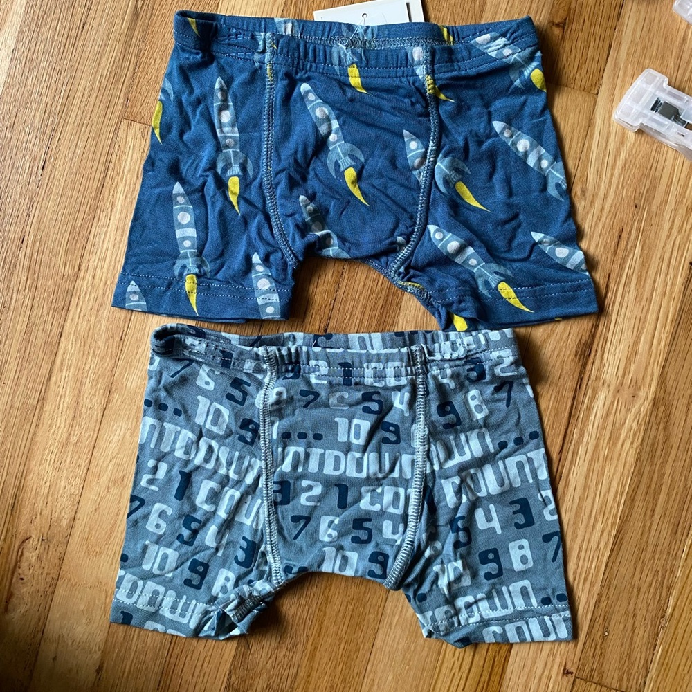 Kickee Pants Boys Boxer Briefs Set of 2